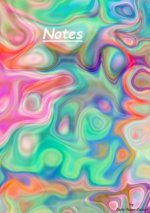 Notizbuch A5 dotted [Color - Farben] Softcover von Daily Paper Design | 80 Seiten | als Tagebuch, Bullet Journal, Notizheft | FSC-zertifiziert & aus n