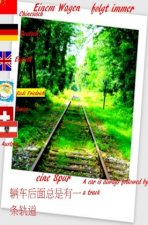 Einem Wagen folgt immer eine Spur Chinesisch Deutsch  Englisch