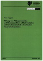 Wirkung von Piktogrammketten und Hinweisschildern auf Fahrverhalten und Verkehrssicherheit auf schmalen Hauptverkehrsstraßen