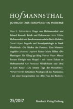 Hofmannsthal Jahrbuch zur Europäischen Moderne