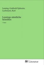 Lessings sämtliche Schriften