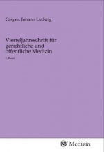 Vierteljahrsschrift für gerichtliche und öffentliche Medizin