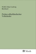 Proben altholländischer Volkslieder
