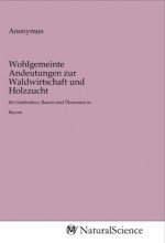 Wohlgemeinte Andeutungen zur Waldwirtschaft und Holzzucht