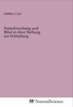 Naturforschung und Bibel in ihrer Stellung zur Schöpfung