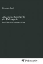 Allgemeine Geschichte der Philosophie