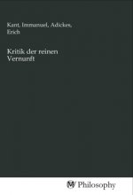 Kritik der reinen Vernunft