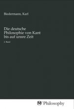 Die deutsche Philosophie von Kant bis auf unsre Zeit