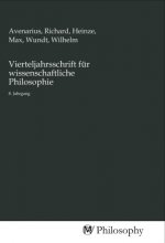 Vierteljahrsschrift für wissenschaftliche Philosophie