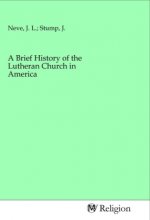 A Brief History of the Lutheran Church in America