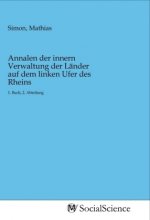 Annalen der innern Verwaltung der Länder auf dem linken Ufer des Rheins