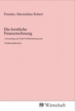 Die forstliche Finanzrechnung