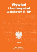 Wywiad i kontrwywiad wojskowy II RP. Tom 12