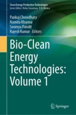 Bio-Clean Energy Technologies: Volume 1