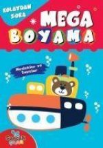 Mega Boyama - Meslekler ve Tasitlar