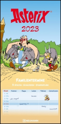 Asterix 2023 Familienplaner - 22x45