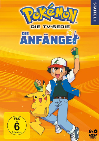Pokémon - Die TV-Serie: Die Anfänge. Staffel.1, 6 DVD