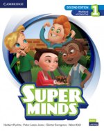 Super Minds Level 1 Workbook with Super Practice Book and Digital Pack British English