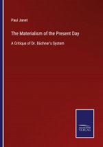 Materialism of the Present Day