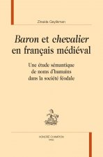 BARON ET CHEVALIER EN FRANÇAIS MÉDIÉVAL