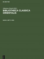 Bibliotheca Classica Orientalis
