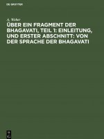 UEber ein Fragment der Bhagavati, Teil 1