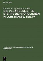 veranderlichen Sterne der noerdlichen Milchstrasse, Teil IV