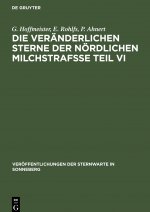 veranderlichen Sterne der noerdlichen Milchstrafsse Teil VI