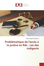 Problematique de l'acces a la justice en Rdc