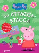 attacca-stacca di Peppa Pig. Con adesivi