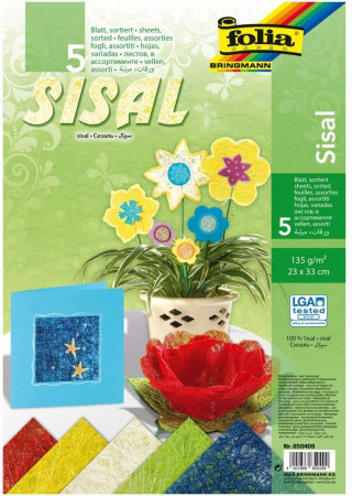Folia Sisalovďż˝ papďż˝r 23 x 3 cm