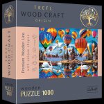 Dřevěné puzzle Barevné balóny 1000 dílků
