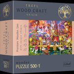Dřevěné puzzle Kouzelný svět 501 dílků