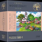 Dřevěné puzzle Letní útočiště 501 dílků