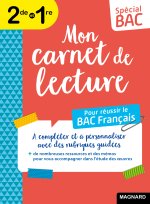 Spécial Bac Mon carnet de lecture Bac Français Bac 2023