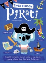 Pirati. Crea e gioca. Con adesivi