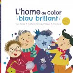 L'home de color blau brillant