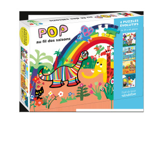 Pop au fil des saisons ! 4 puzzles évolutifs