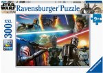 Ravensburger Puzzle Star Wars Mandalorian - Křížová palba 300 dílků