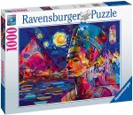 Ravensburger Puzzle - Nefertiti na Nilu 1000 dílků