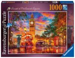 Ravensburger Puzzle - Západ slunce u Big Benu 1000 dílků