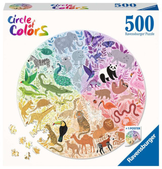 Ravensburger Puzzle - Zvířata 500 dílků