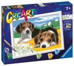 Ravensburger CreArt - Štěňata Jack Russella