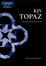 KJV Topaz Reference Edition, Dark Blue Goatskin Leather, KJ876:XRL