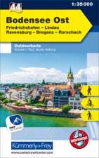 Bodensee Ost Nr. 44 Outdoorkarte Deutschland 1:35 000