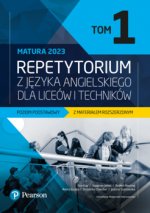 Repetytorium z języka angielskiego dla liceów i techników Poziom podstawowy + eBook tom 1