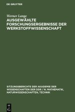Ausgewahlte Forschungsergebnisse der Werkstoffwissenschaft