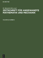 Zeitschrift fur Angewandte Mathematik und Mechanik