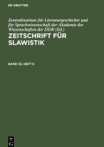 Zeitschrift fur Slawistik