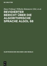 Revidierter Bericht uber die algorithmische Sprache Algol 68
